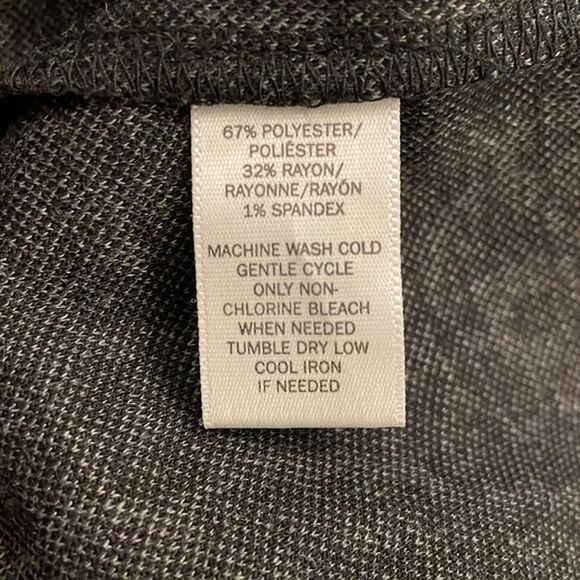 Loft Black Grey Animal Print Dress Womens Maternity Size 4 NEW Career - Picture 11 of 11